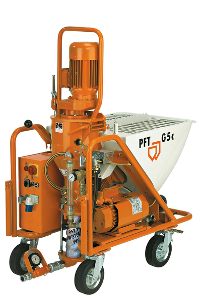 PFT G5 — штукатурная станция в аренду